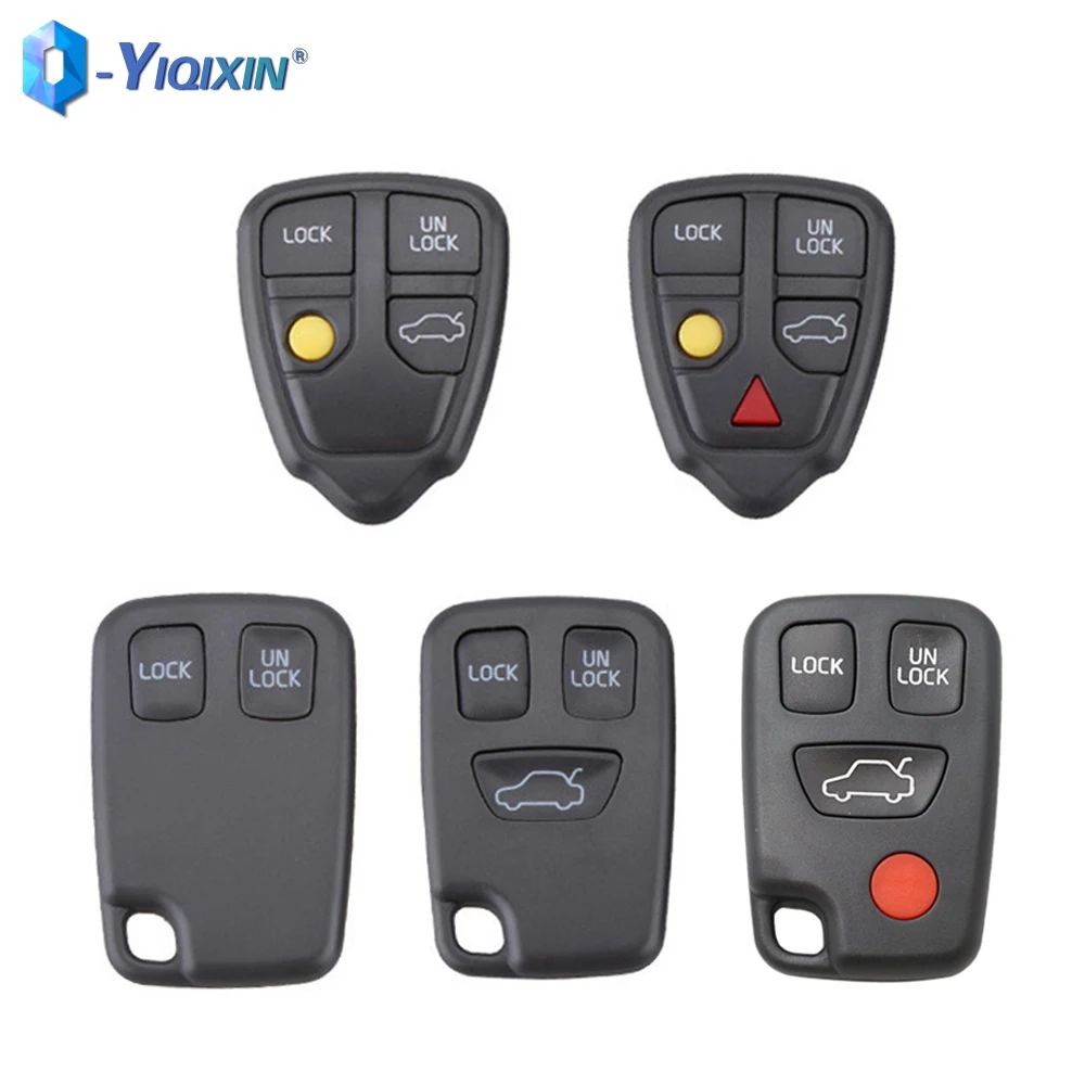 YIQIXIN Alarm Fob Case For VOLVO S40 S60 S70 S80 S90 V40 V70 V90 XC70 1998 1999 2000 2001 2002 2003 2004 2005 Auto Car Key Shell