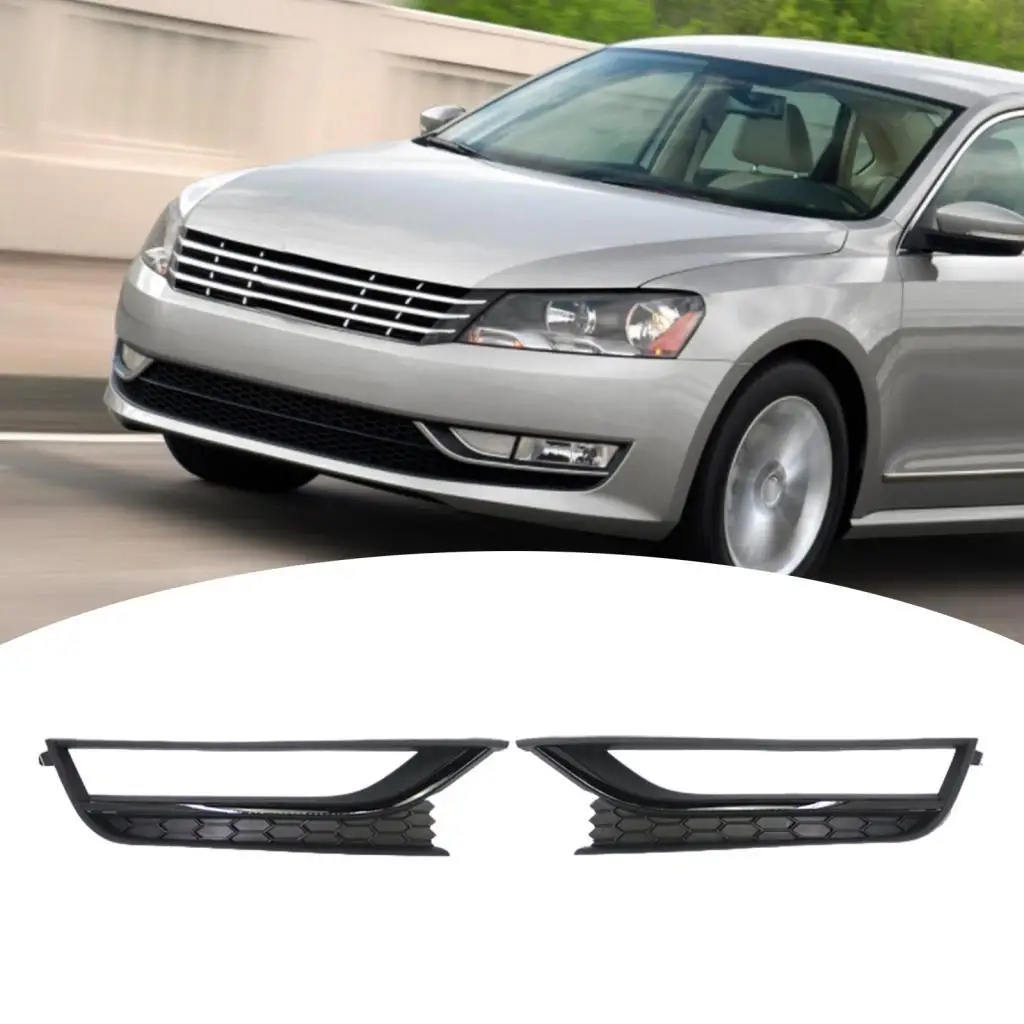 Car Front Bumper Grilles 561853665A 561853666A for VW Passat 2012-2015 Assembly