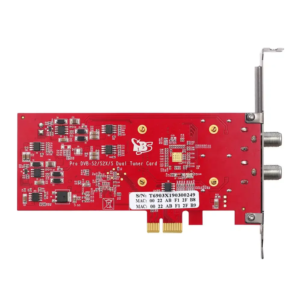 

Идеальная профессиональная карта PCIe с двумя тюнерами DVB-S2X, 2025TBS6903-X, поддерживающая CCM, ACM, VCM, несколькими потоками для IPTV