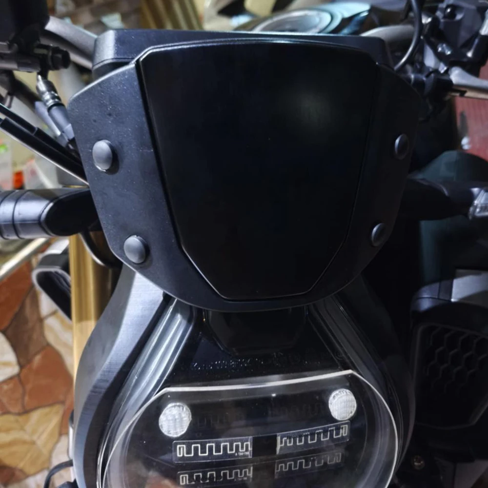 Für Honda CB650R CB 650 R 2024 2025 2026 Motorrad Sport-Windschutzscheibe Motorrad-Frontwindabweiser mit Halterung Luftverkleidung – Detail 9