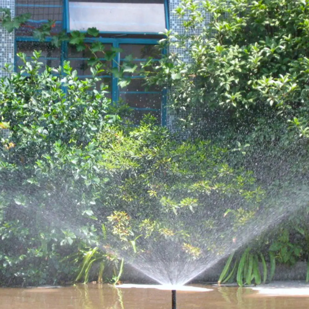 

2Pcs 4mm Underground Sprinkler Head Pop Up Retractable Irrigation Watering Lawn Garden Planter Beds Sprinklers Built In Filter