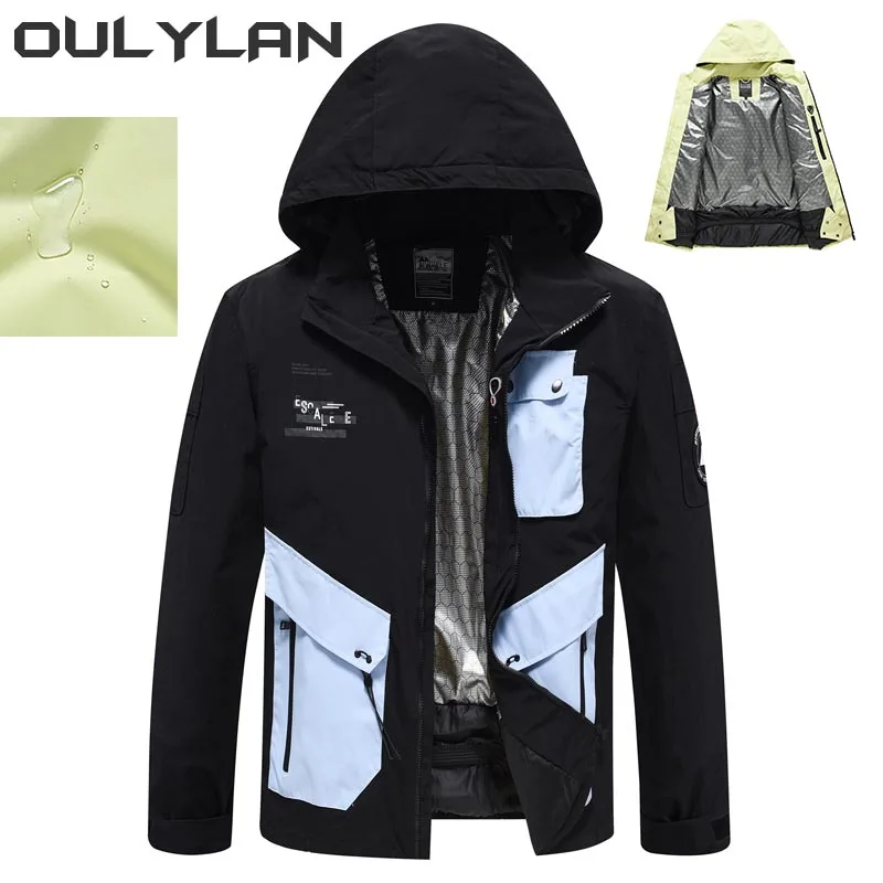 New Women Winter Ski Jacket Warm Outdoor Windproof Waterproof Hooded Thicken Snow Coat Windbreaker Outwear Hiking Clothing