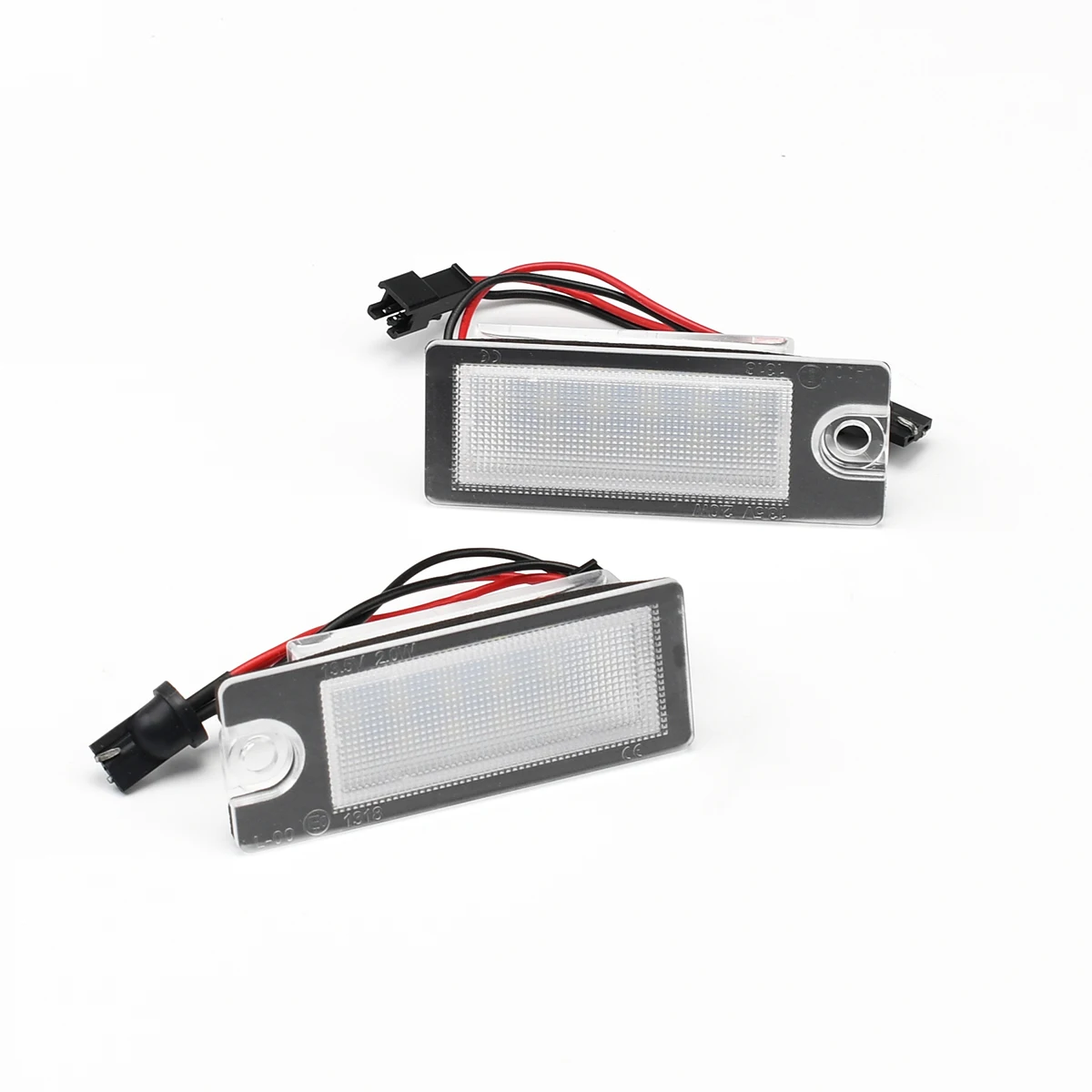 2pcs LED License Plate Number Light For Volvo V70 CX70 S60 S80 XC90