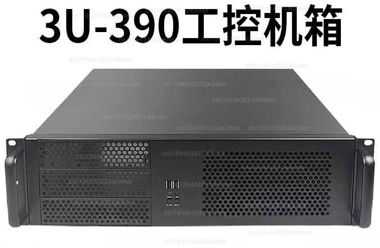 3U Industrial Computer Case 390 Short Rack Mount ATX Large Board Multi HDD Hot Swap Horizontal PC Monitoring Shell125