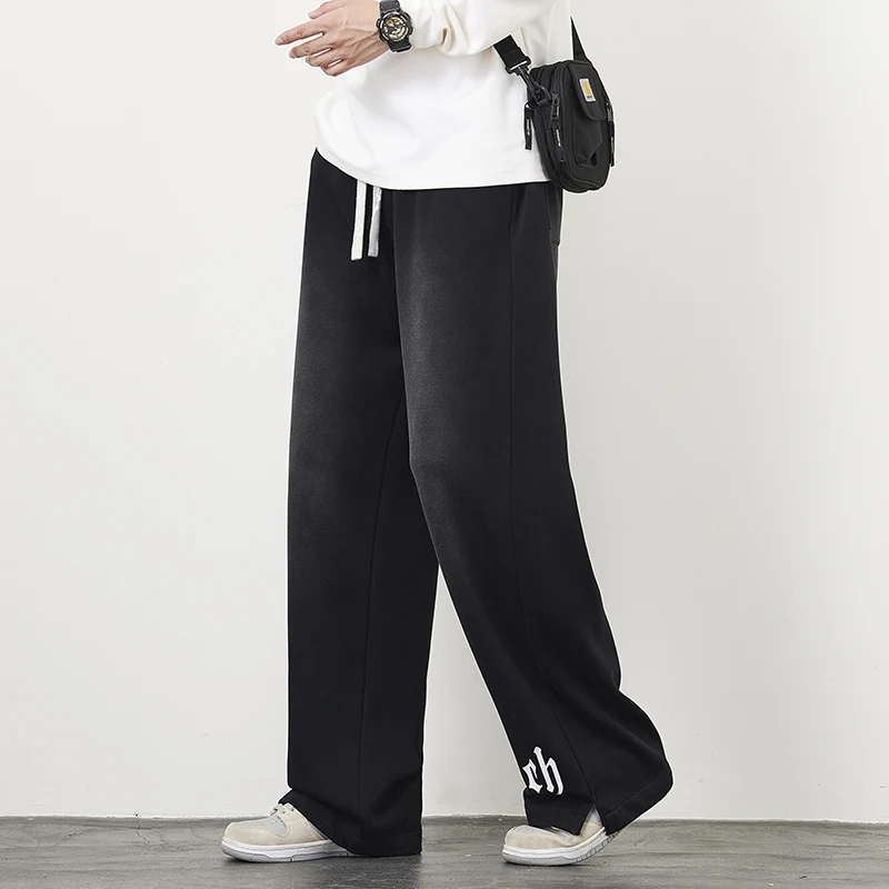 

Spring autumn versatile wide-leg pants men's casual mountaineering pant men's straight-leg pants large fishing comfortable pants