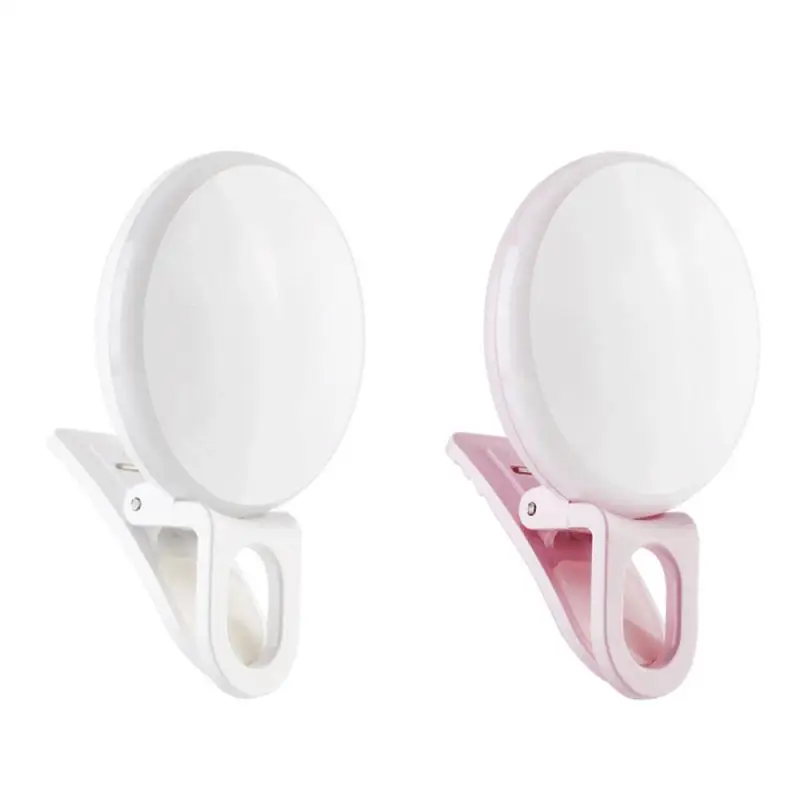 Cold and warm light mobile phone supplementary light SF02 third-gear photo flash self-timer artifact mobile phone beauty