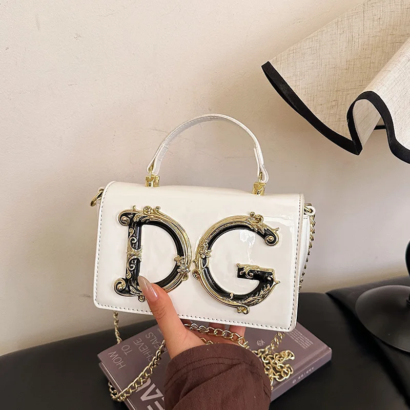 Petit sac carré pour femmes, mode hiver, chaîne polyvalente, concepteur unique célèbre, crée un sac élégant et exquis pour femmes