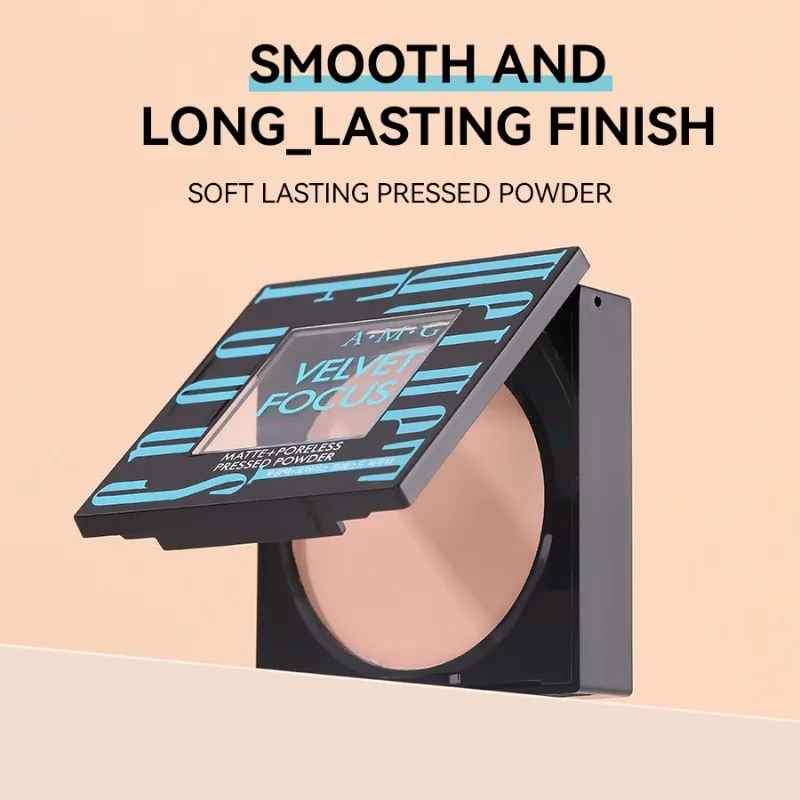 8 グラムソフトフォーカスフォグパウダールースパウダーフルブライトニングコンシーラー持続メイクアップオイルコントロール防水セッティングパウダーメイクアップ