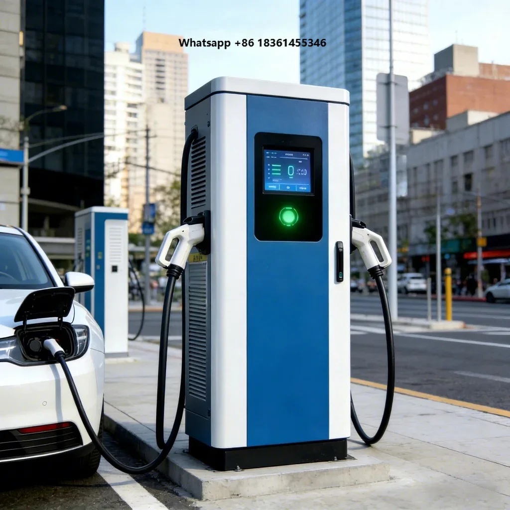 GBT CCS1 CCS2 DC Charger Commercial Fast EV Charging Station 60-120kW LZDC360750Y 250A AC380V