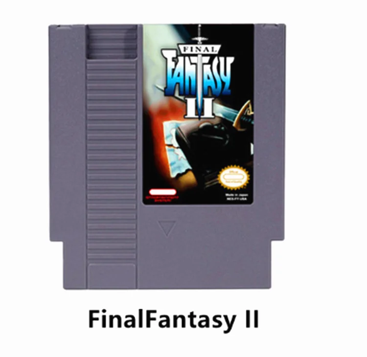 Final Game Fantasy I II III أو I&II - خرطوشة ألعاب 72 دبابيس 8 بت لوحدة تحكم ألعاب الفيديو NES (وفر البطارية)