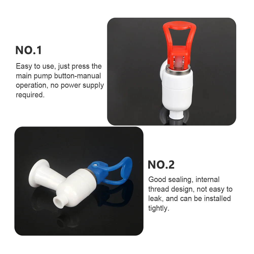 Water Dispenser Spigot Spout Cooler Tap Beverage Bottle Jug Replacement Reusable Plastic Replacemet Nozzle Resuable Drinking