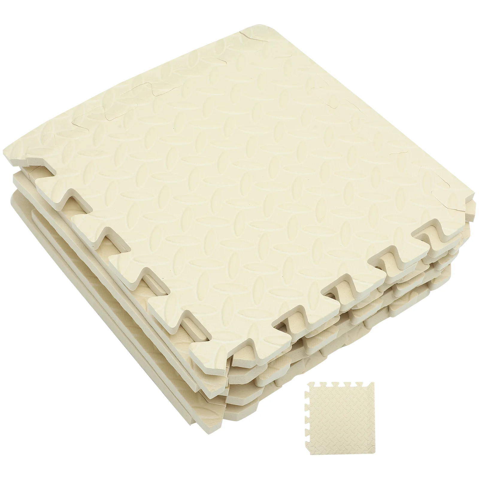 

9 Pcs Foam Knit Mat Crochet Blocking Board Knitting Hooks Supplies Practical Mats for Child