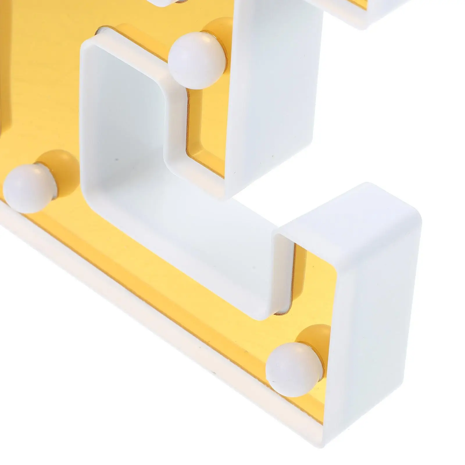 LED Letter Color 26 Letters Decorative Led Sign Party Powered Decor Led Lights Home Wedding Photo Prop Sign