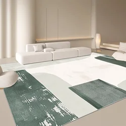 Nordic Style Geometric Large Rugs for Living Room Light Luxury Home Decoration Bedroom Carpet Soft Washable Sofa Side Floor Mats