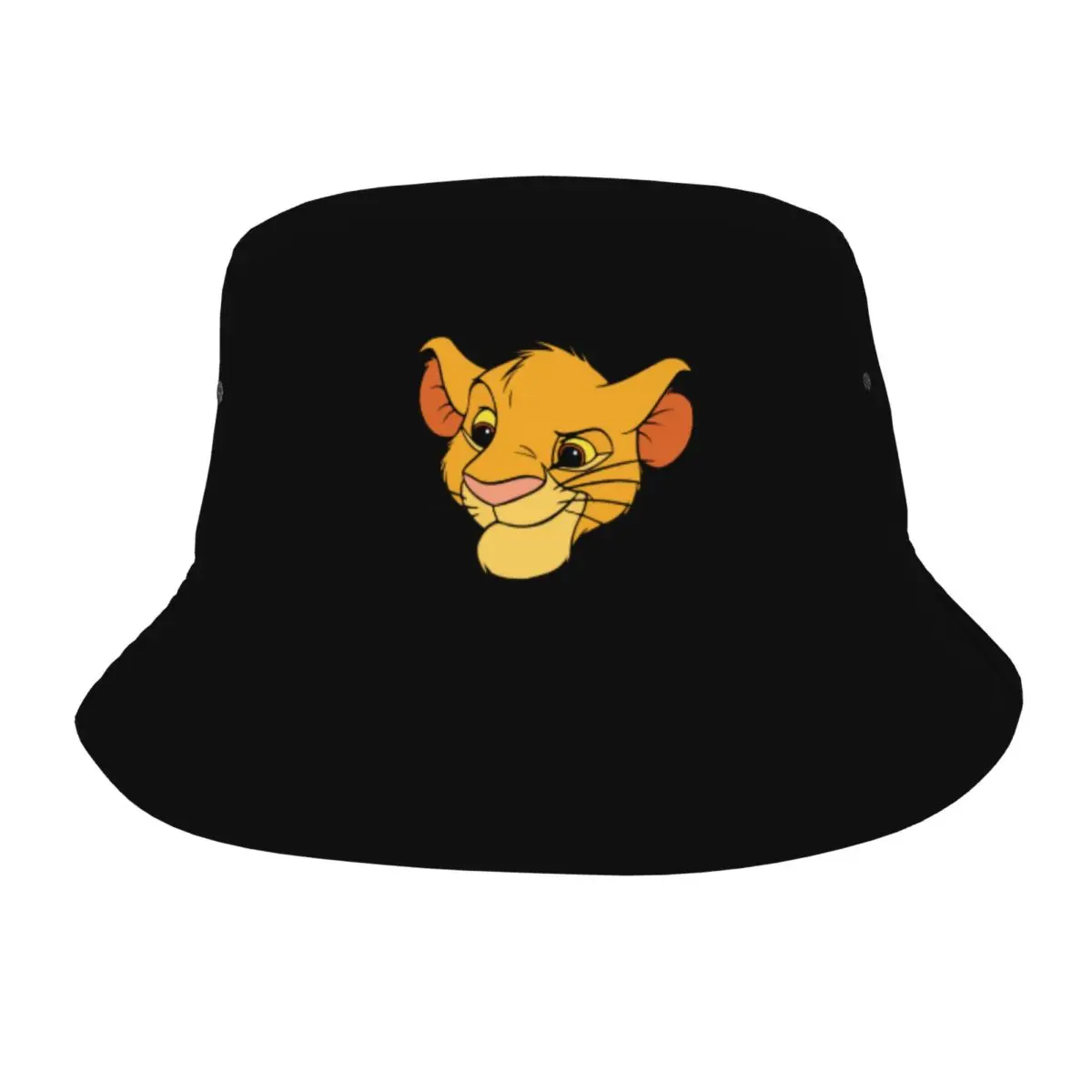 

The Lion King Baby Simba Bucket Hats Summer Beach Hatwear Merch Fishing Fisherman Hats for Camping Women Session Hats