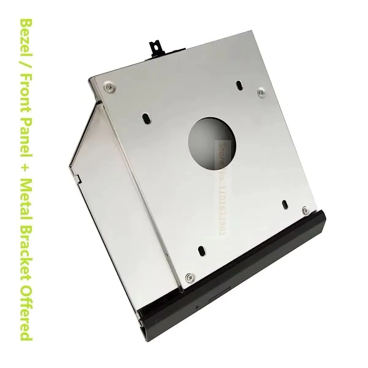 with Faceplate Rear Hook 2nd Secondary 2.5 SATA Hard Drive HDD SSD Optical Bay Caddy Frame Bracket for Lenovo ThinkPad L440 L540