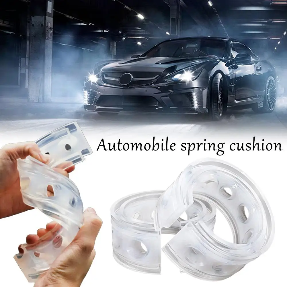 Automobile Spring Shock-absorbing Buffer Rubber Pad Universal Auto Buffers A/B/C Type Spring Bumpers Rubber C+ Type Modification