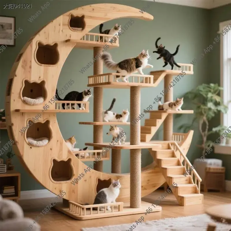 Io Cat Climbing Frame Nest Integrated Villa Big Cat Toys