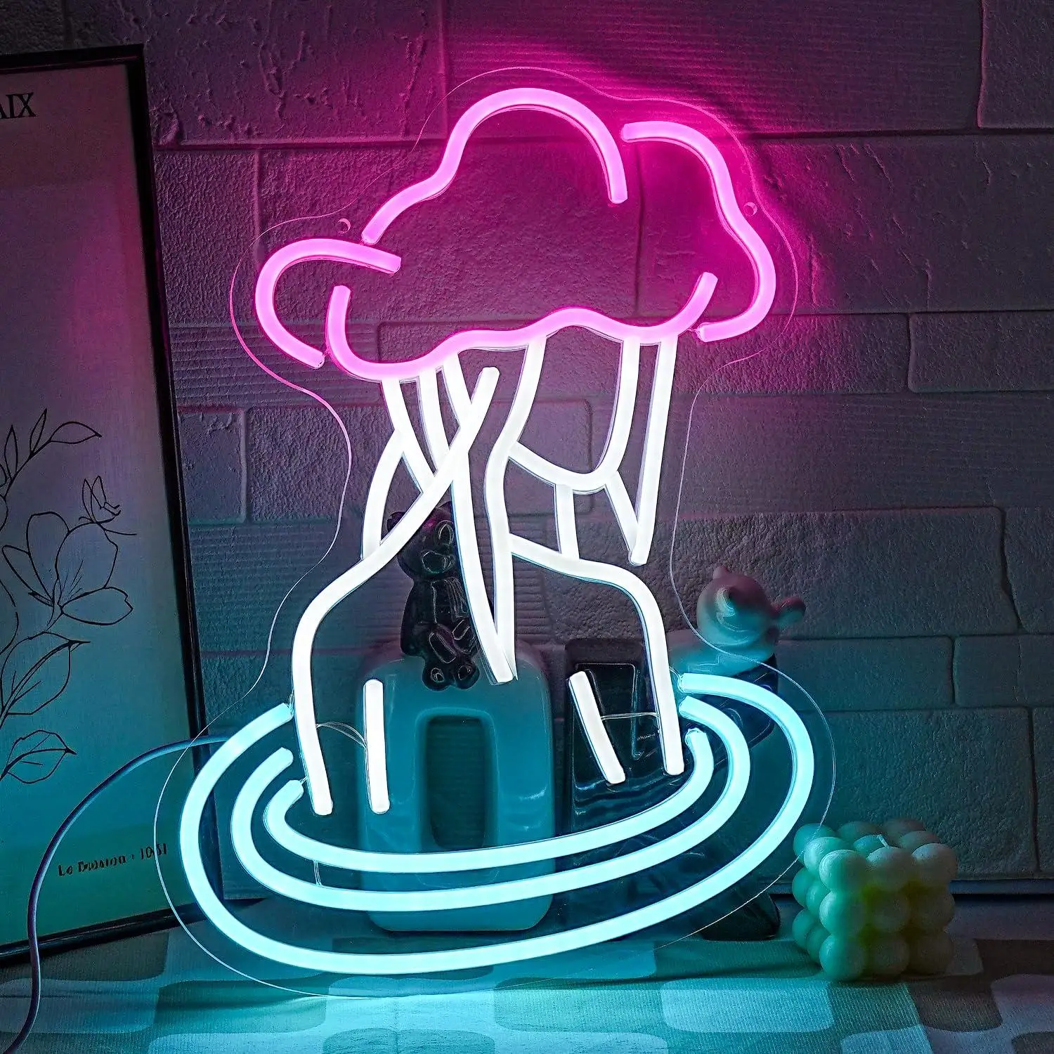 

Lady Neon Signs USB Powered LED Dimmable Neon Lights for Bedroom Bathhouse Party Wall Art Decoration Birthday Gifts Night Light