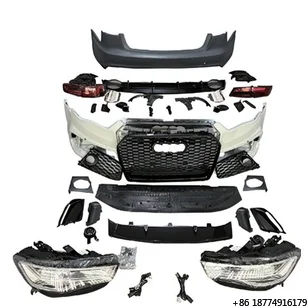 

For 2013 Year A6 Upgrade to 2018 Year RS6 Look Bodykit