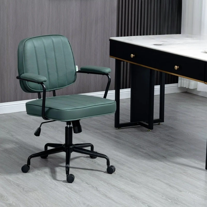 Steel base swivel chair with rotating function Ergonomic office chair