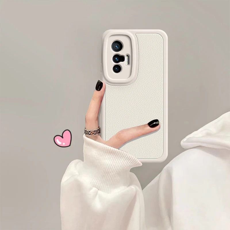 Carcasas de piel de cordero para VIVO X80 X70 X60 X60T X50 X30 X27 Pro Plus + X70T X51 Lite X23 X21 UD 5G, fundas suaves para teléfono