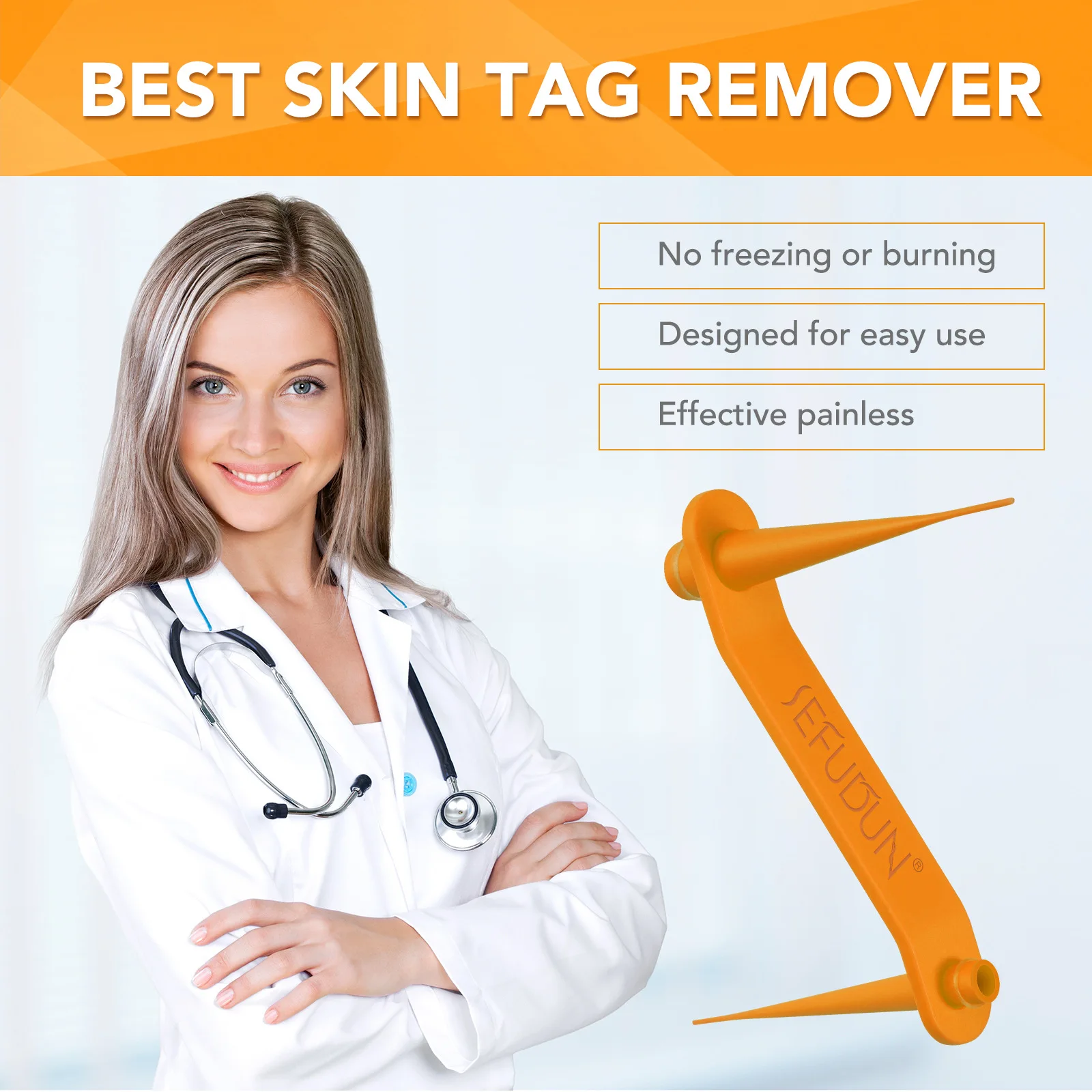 Skin Tag Removal Kit For Small to Large Skin Tags 2-8mm for Home Use Safe and Effective Skin Remover Bands With Cleansing Swabs