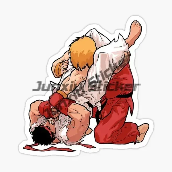 

Jujitsu Fighting Wrestling Sticker Laptop Motorcycle Truck Bicycle Car Truck Wall Off-road Helmet PVC Decal