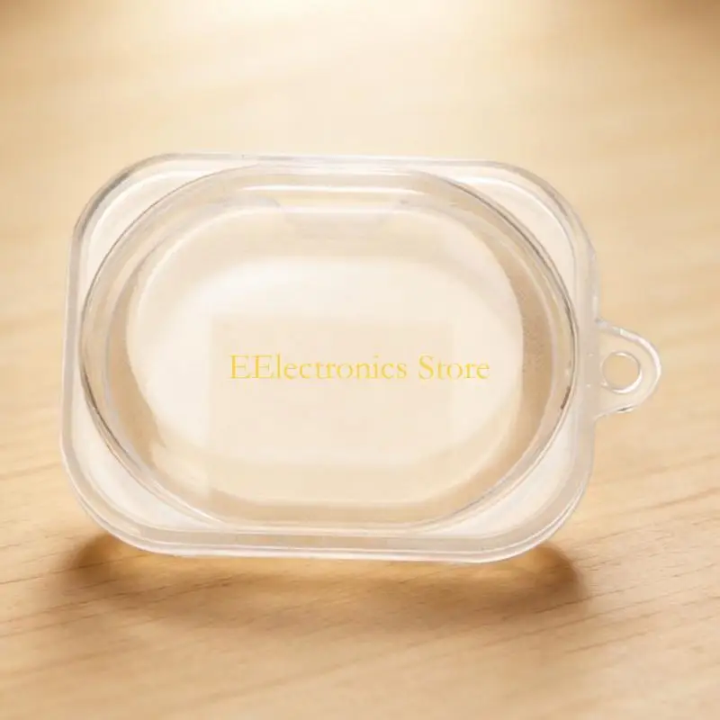 B03C Transparent Earbud Case Cover for Ear (3a) Charging Case, Clear Layer with Side Hold Point and Close Fit for Pocket, Desk,