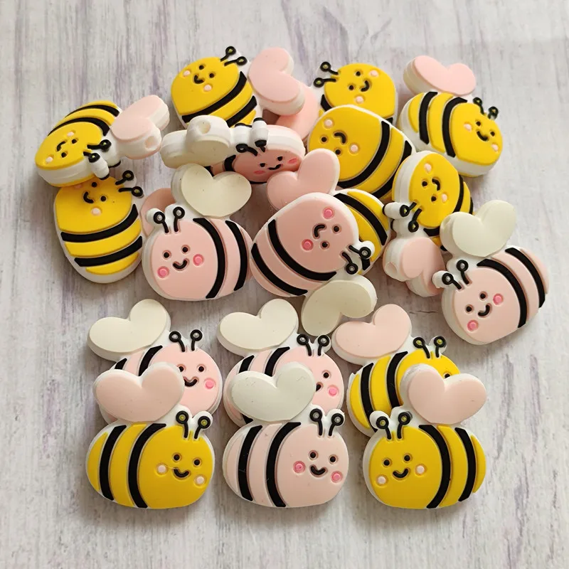10pcs Silicone Beads Food Grade Silicone Mini Cartoon Focal Bead DIY Nipple Chain Jewelry Accessories Wholesale Silicone Beads