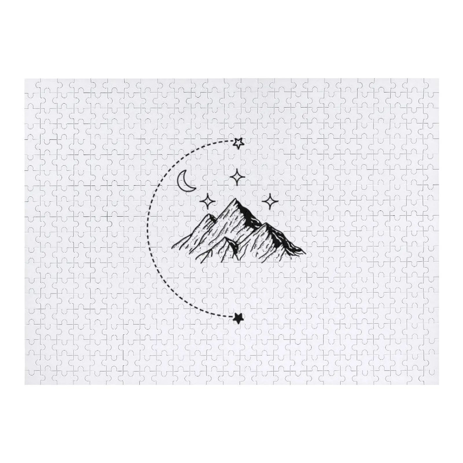 

Mountain acotar Jigsaw Puzzle Christmas Gifts Personalized Name Custom Puzzle