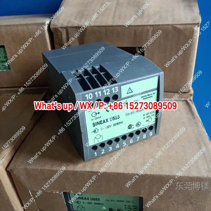 New, original German voltage transmitter SINEAX U553 I552 signal conversion module