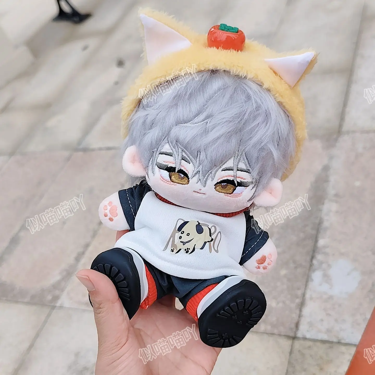 

20cm Old Xian 19days She Li Cosplay Mascot Replacement Clothes Cartoon Toys Plushie Gift Christmas Present Cotton Doll