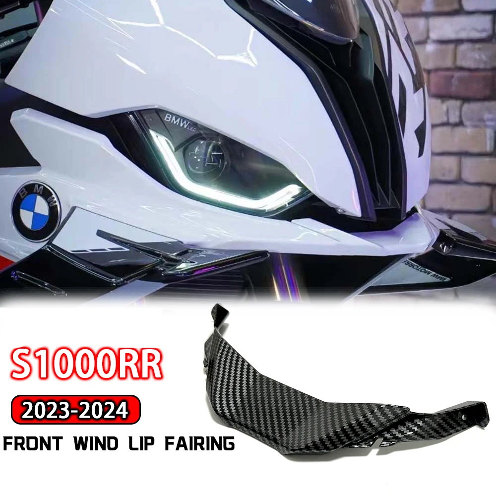 

Подходит для BMW S1000RR M1000RR 2023 + клюв, удлинитель носа, спойлер, передние крылышки, обтекатель, аэродинамические аксессуары для крыльев S 1000RR