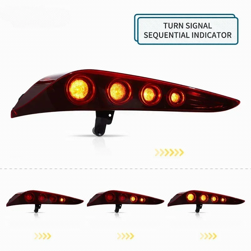 سعر جيد LED أضواء خلفية لتويوتا GR Supra A90 A91 Mk5 لمبة خلفية اكسسوارات السيارات 2019 2020 2021 2022 2023 2024 2 قطعة Bosclear