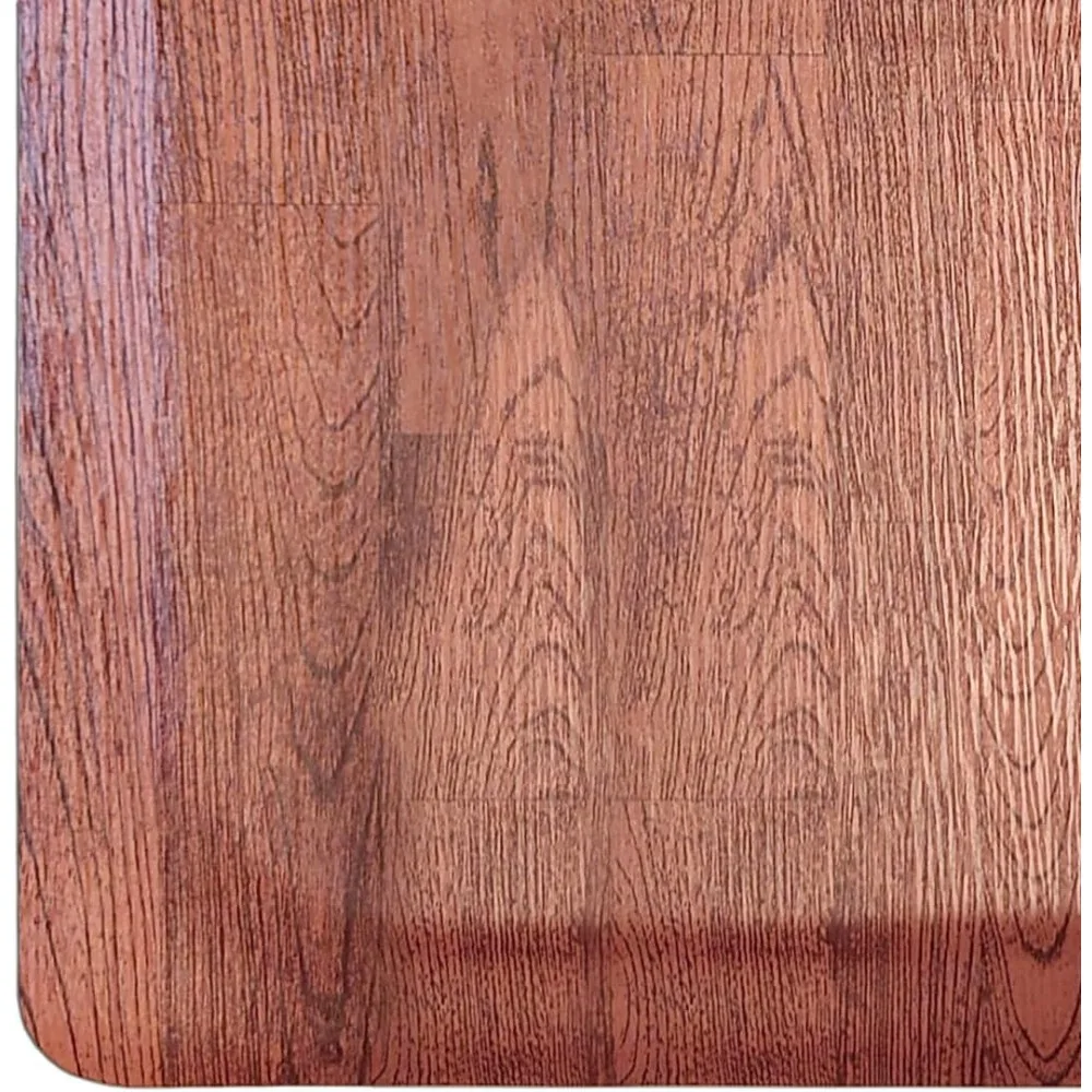 سجادة كرسي صالونات الحلاقة المضادة للتعب، خشب البلوط الناعم، مستطيل 3 × 4 بوصة، سميكة 7/8، سجادة أرضية مريحة للصالونات #6