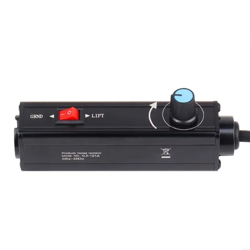 Chất lượng 203A Chất lượng 3,5mm để chuyển đổi bộ lọc nhiễu mặt đất với điều chỉnh khối lượng riêng biệt giúp tăng cường đầu ra