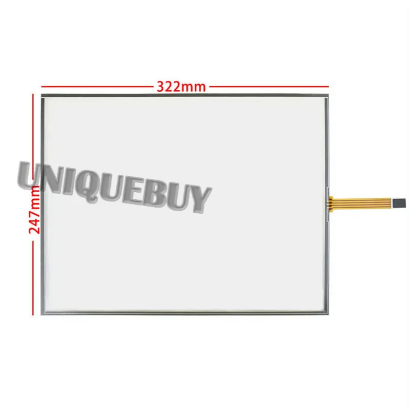 15inch 322*247mm 4 wire Resistive Touch Screen USB Kit for LCD Monitor 322x247mm