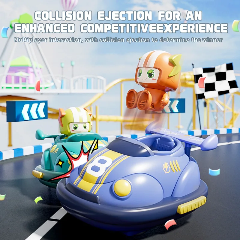 Battle Ejection Bumper Car Remote Control Toy for Kids Multiplayer Racing Drift Car Competitive Boys Birthday Gift