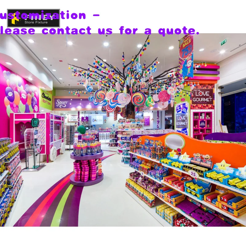 

custom.Supermarket Chocolate and Candy Display Stand Wall Mount Factory Price Candy Display Rack
