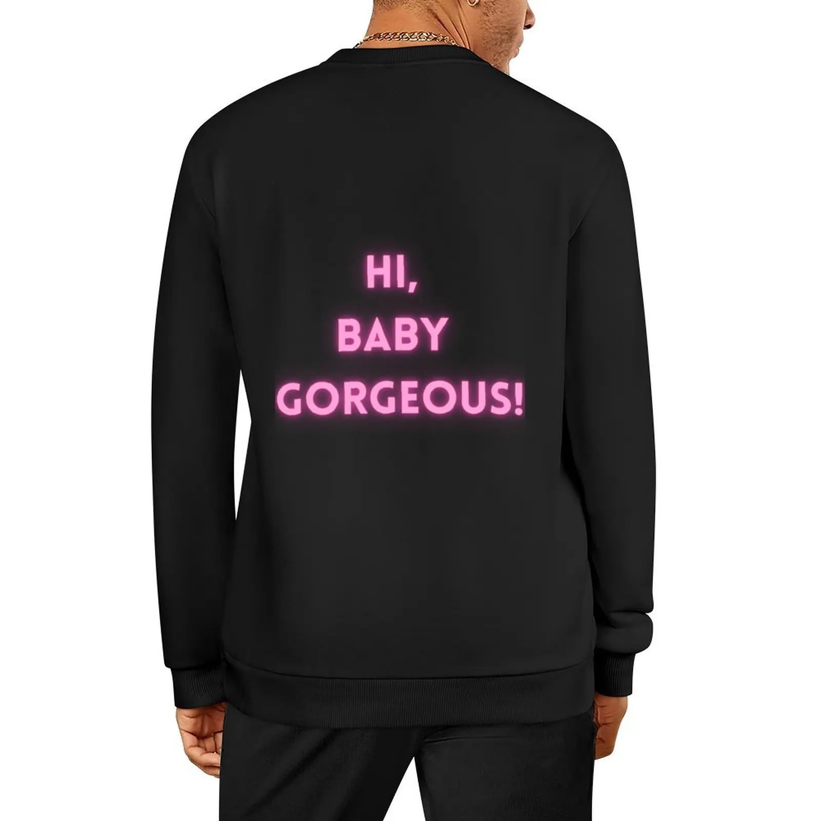 

Hi, Baby Gorgeous! Pullover anime clothes anime clothing mens designer clothes tracksuit men sweatshirt for men