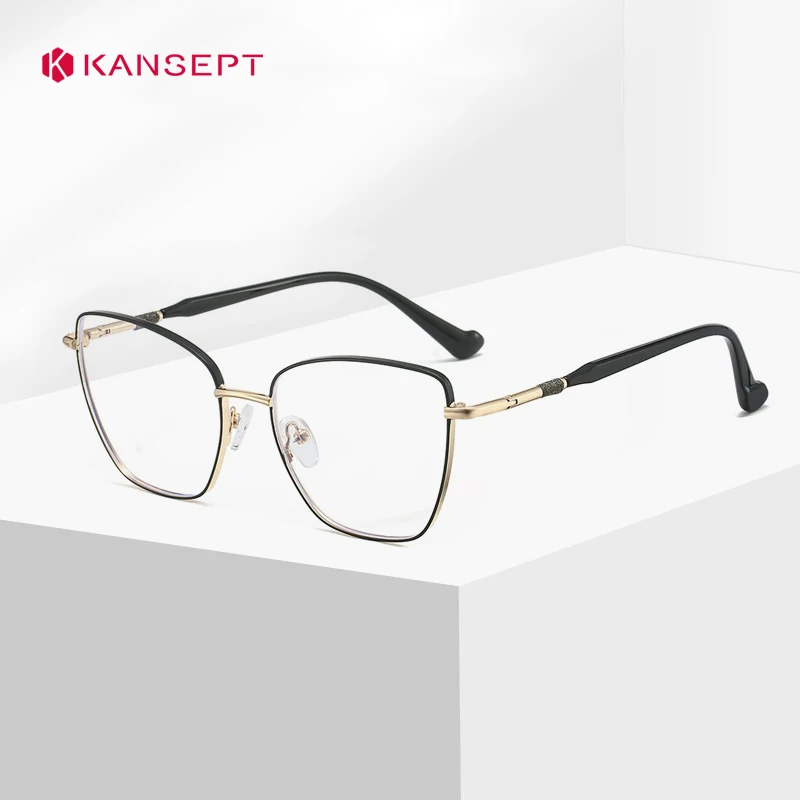 KANSEPT Anti-blue Eyeglasses Wo Men's Reading Glasses Woman Optical Lenses to Read Eyeglass Frames Women's Eyepieces Eyewear