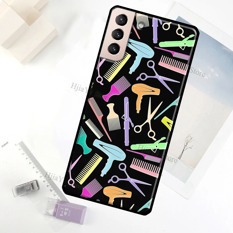 Hair Stylist Hairdresser Case For Samsung Galaxy S23 Ultra Note 20 10 S9 S10 Plus S20 S21 FE S22 Ultra Phone Cover