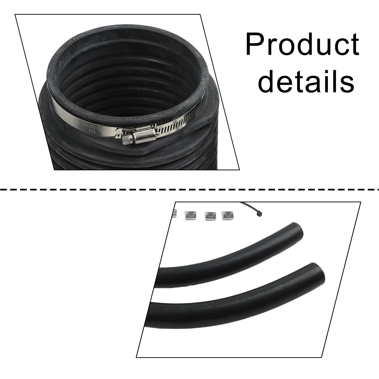 

Transom Repair Bellows Kit Compatible with For MerCruiser For Alpha One Gen 1 Serial Range 6225577 and Up with Gimbal Bearing