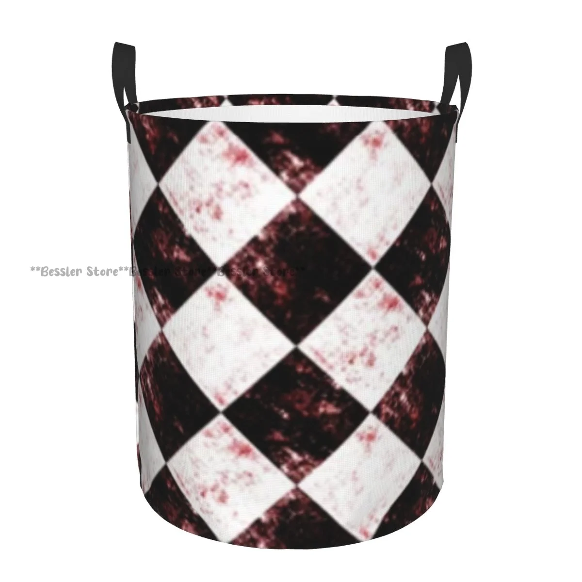 Queen Of Heart Bloody Waterproof Storage Bag Household Dirty Laundry Basket Folding Clothes Organizer