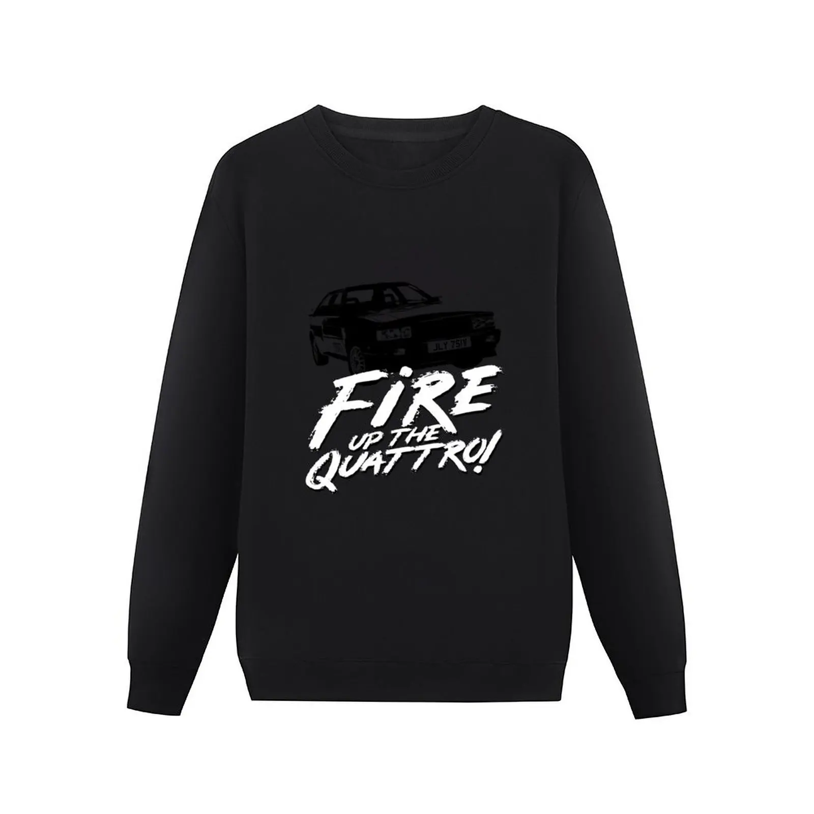 Gene Hunt - Fire up the Quattro Pullover Hoodie blouse hooded shirt mens designer clothes graphic sweatshirts