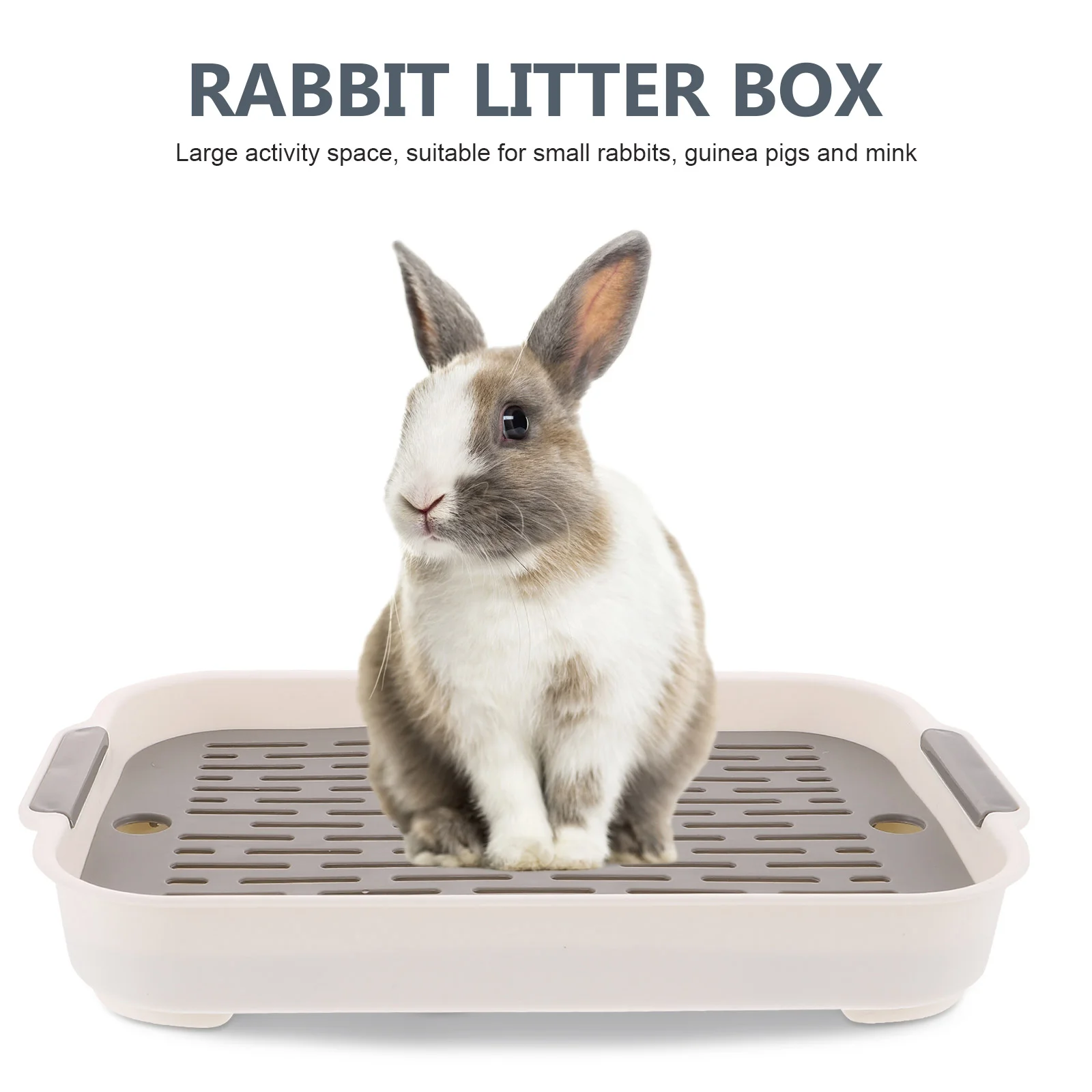 Rabbit Toilet Small Pet Anti-fall Bunny Potty Cat Litter Pellets Clean Equipment Accessories Cage Supply