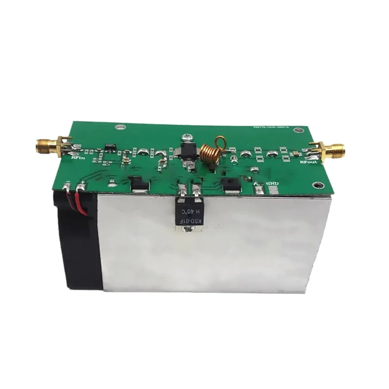 مضخم الترددات اللاسلكية AEF7-315 ميجا هرتز، مضخم طاقة UHF 25 وات، 280-350 ميجا هرتز، 12-18 فولت، نقل مكبر كهربائي