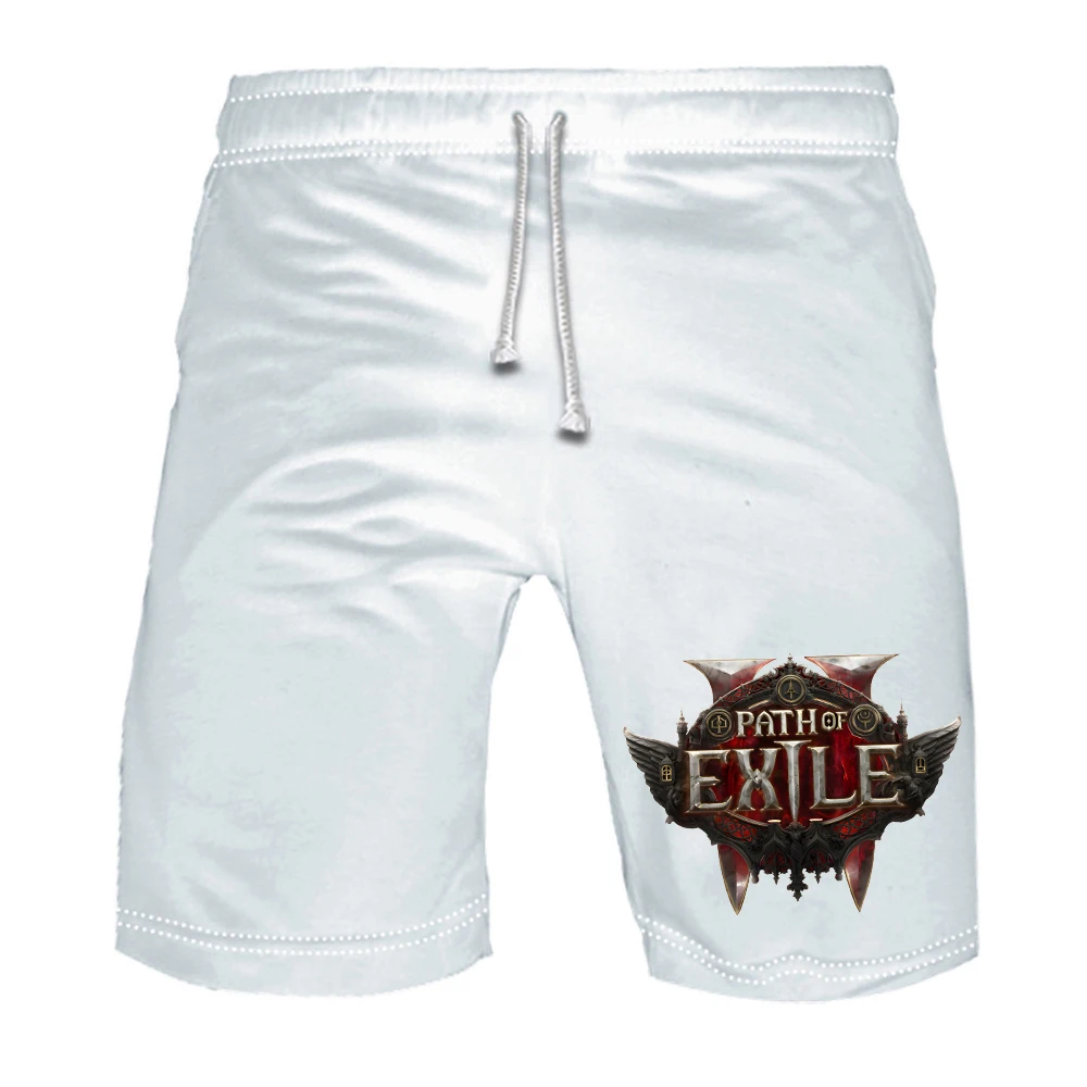 Path of Exile Game Cosplay Sweatshorts Women Men Running Shorts Summer Casual Sport Pants Outdoor Sportwear