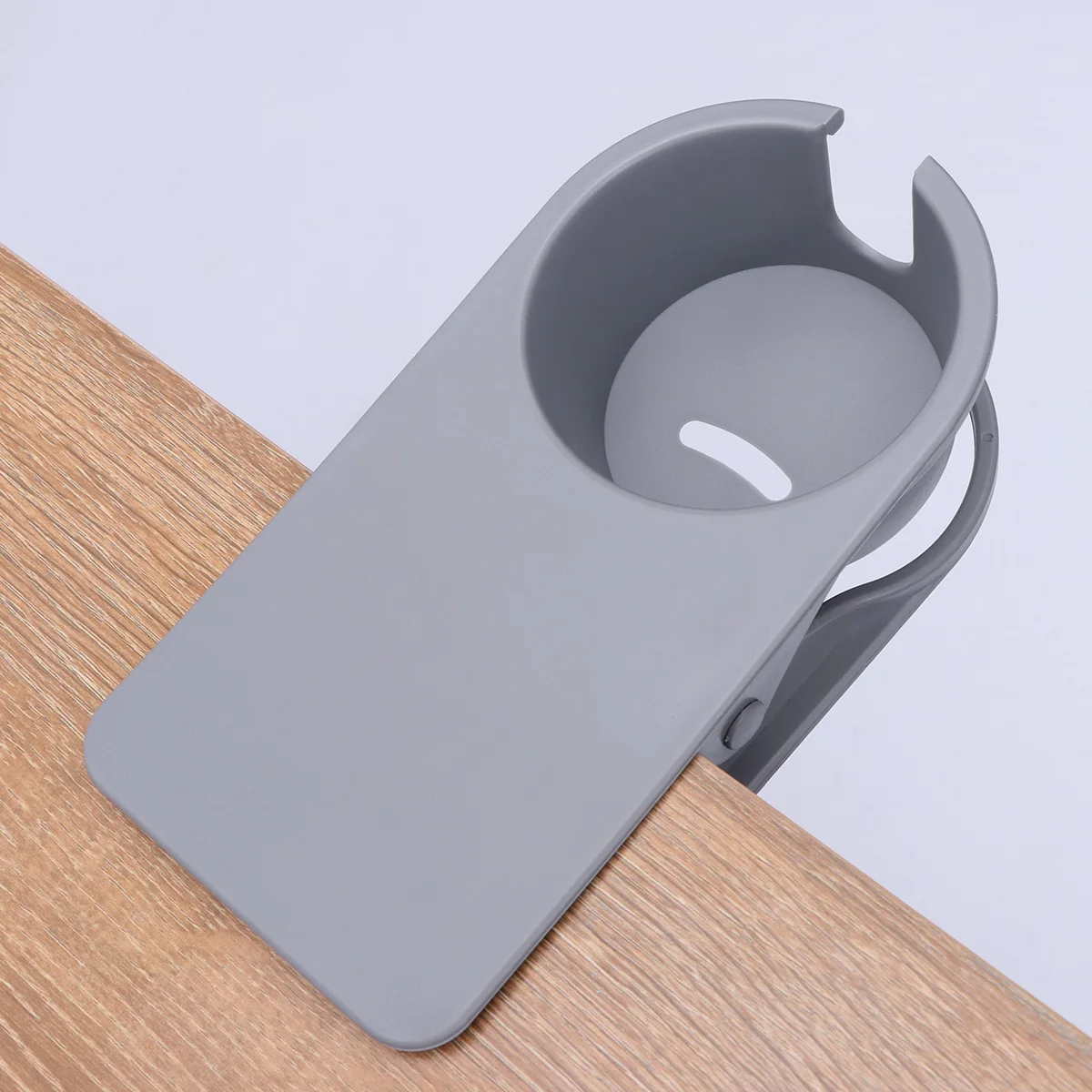 

Cup Holder Simple Coffee Mug Drinking Clip Saucer Table Bottle Stand Computer Desk